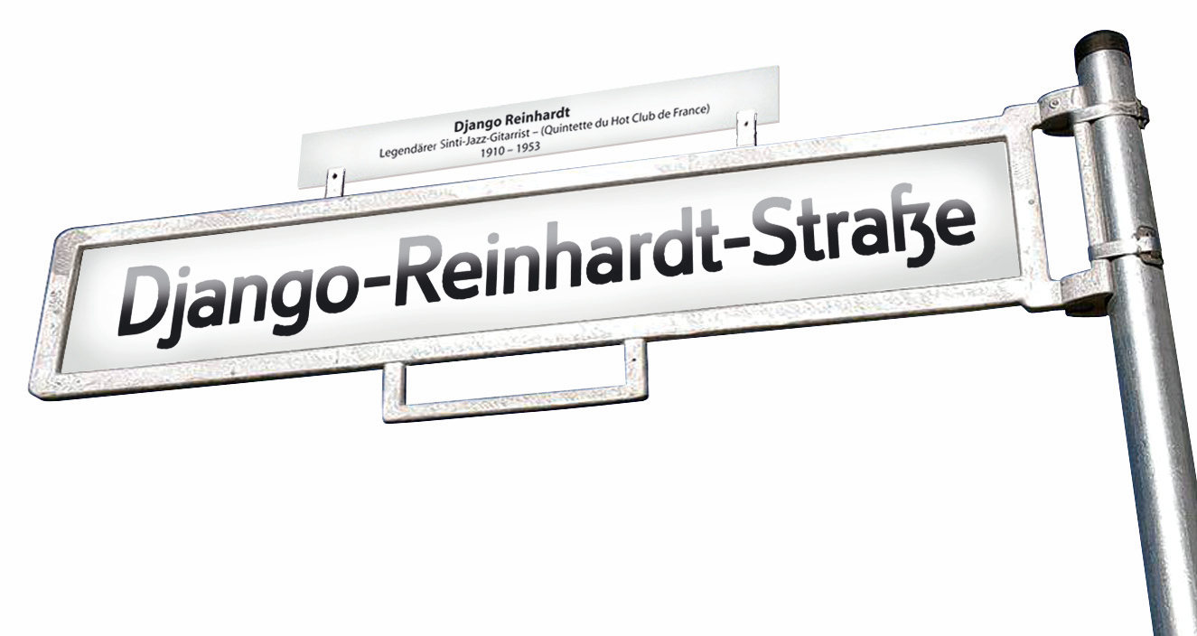Stra enschild Django Reinhardt Ein Fest Feuriger Gitarren Rhythmen stra-enschild-django-reinhardt-ein-fest-feuriger-gitarren-rhythmen